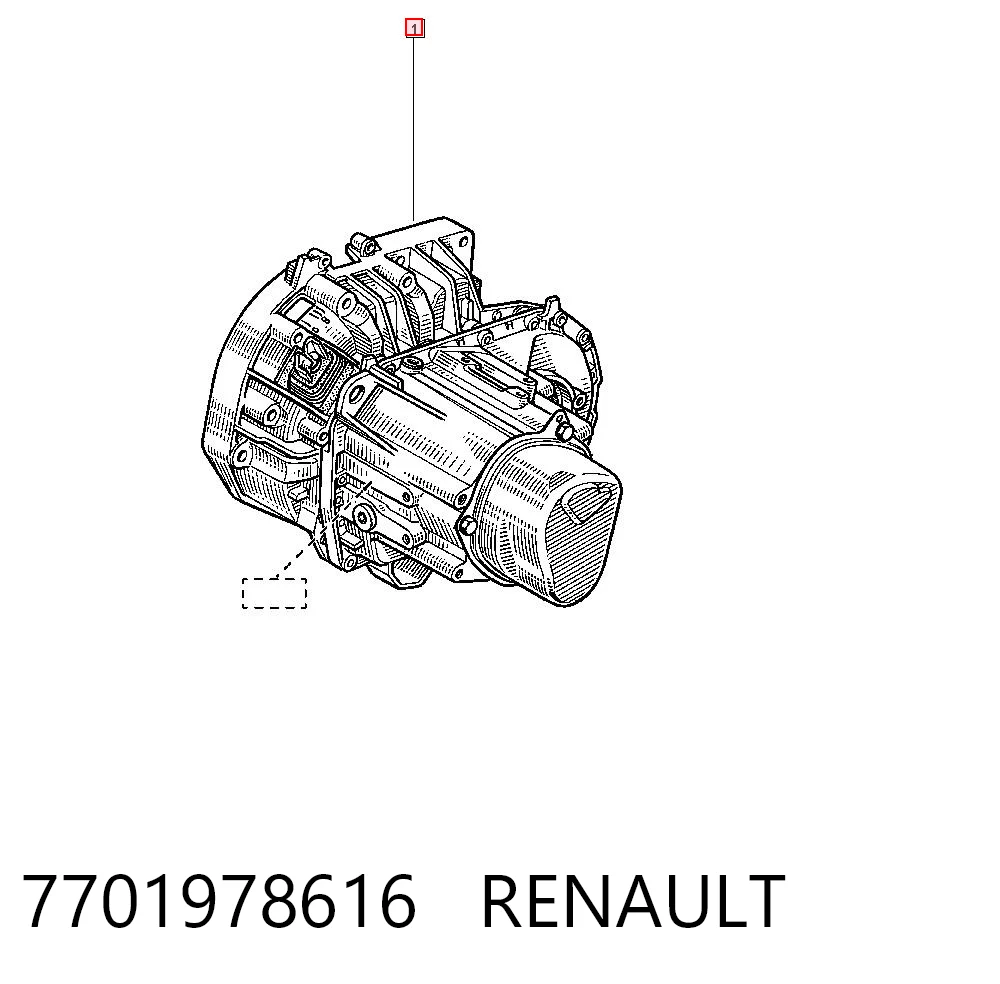 7701978616 Renault (RVI)