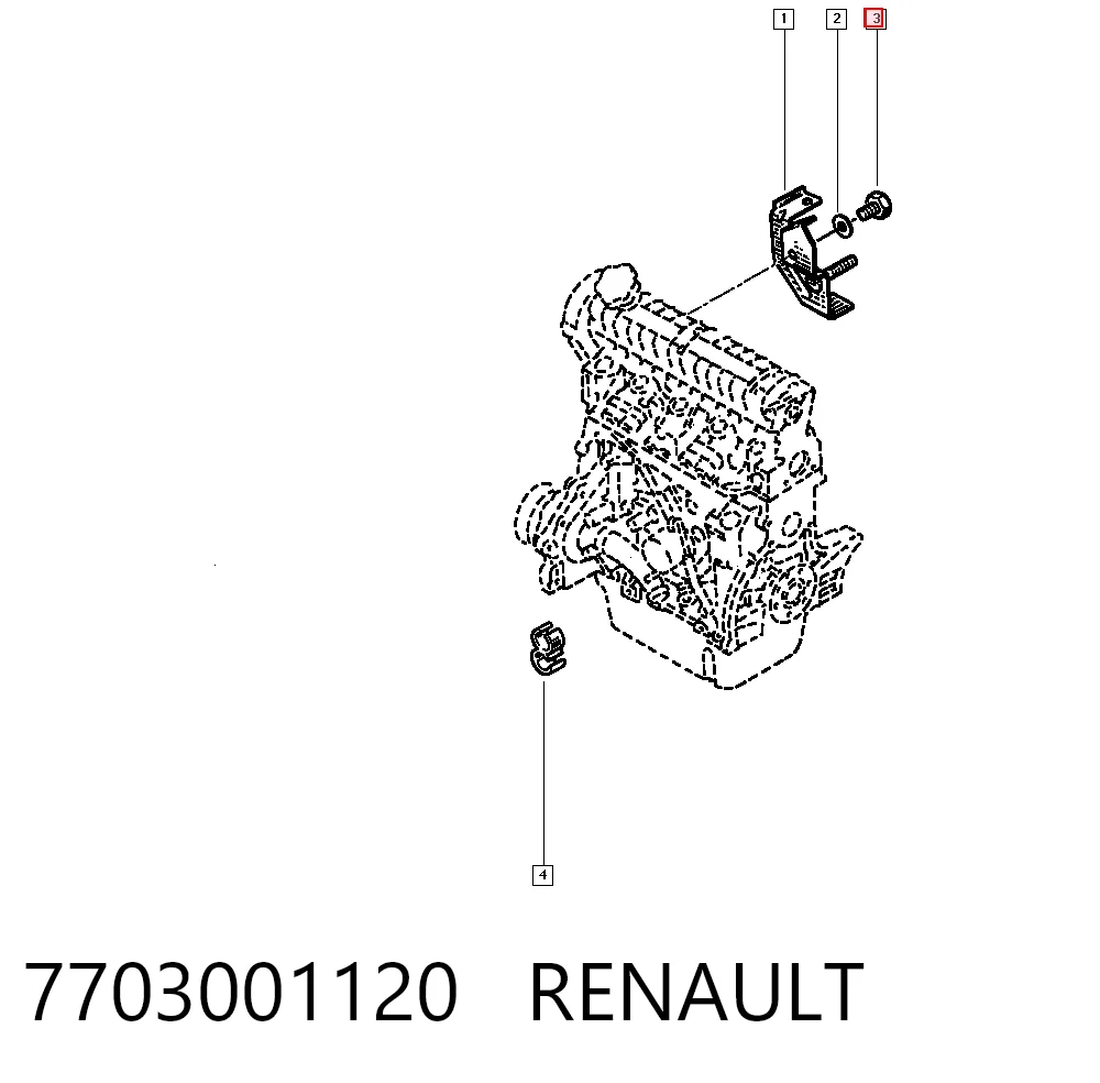 7703001120 Renault (RVI)