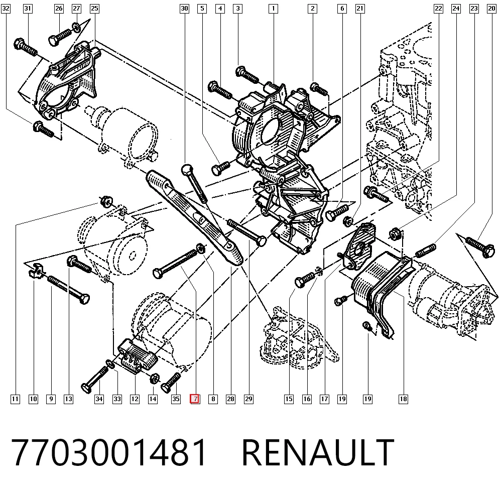 7703001481 Renault (RVI)