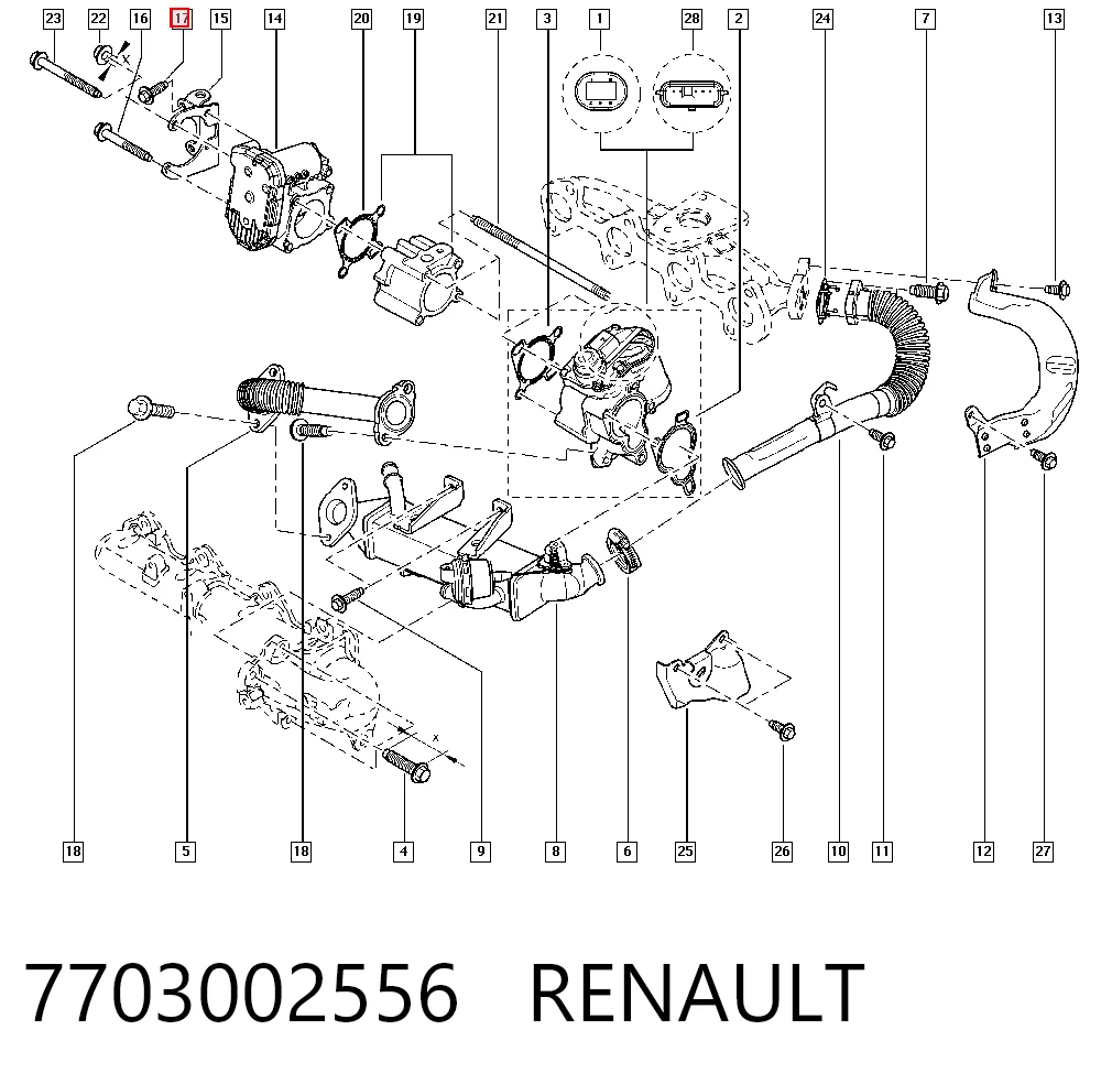 7703002556 Renault (RVI)