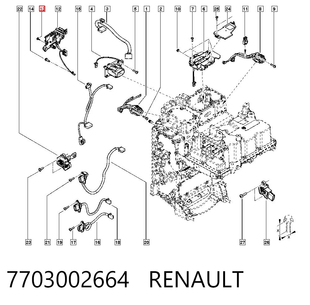 7703002664 Renault (RVI)