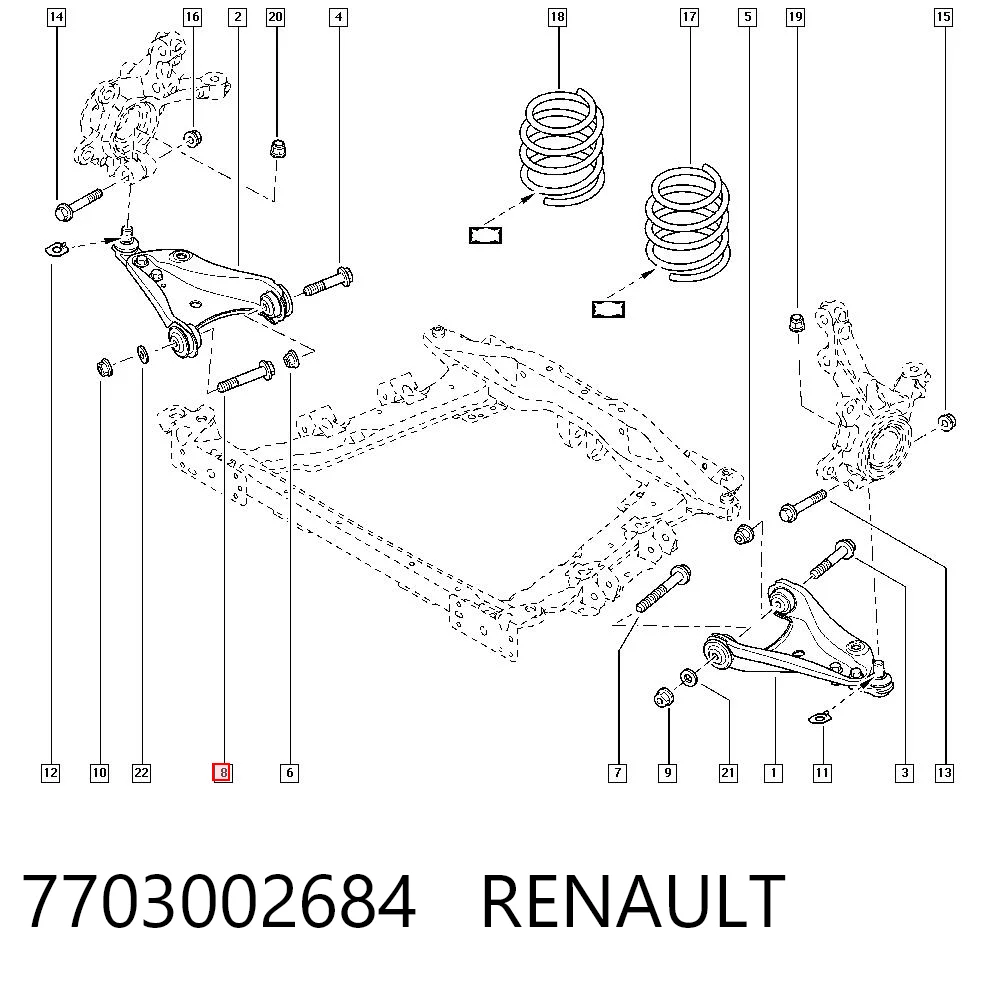 7703002684 Renault (RVI)