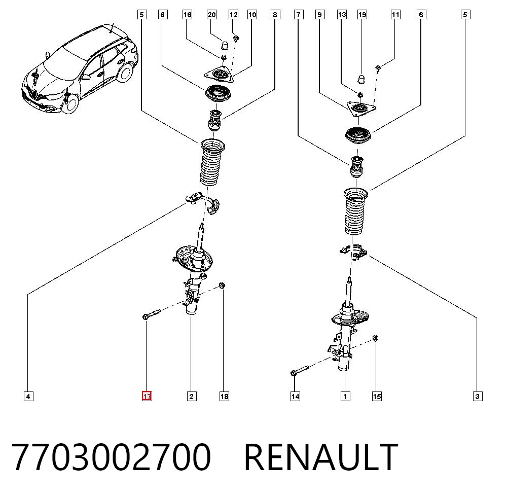 7703002700 Renault (RVI)