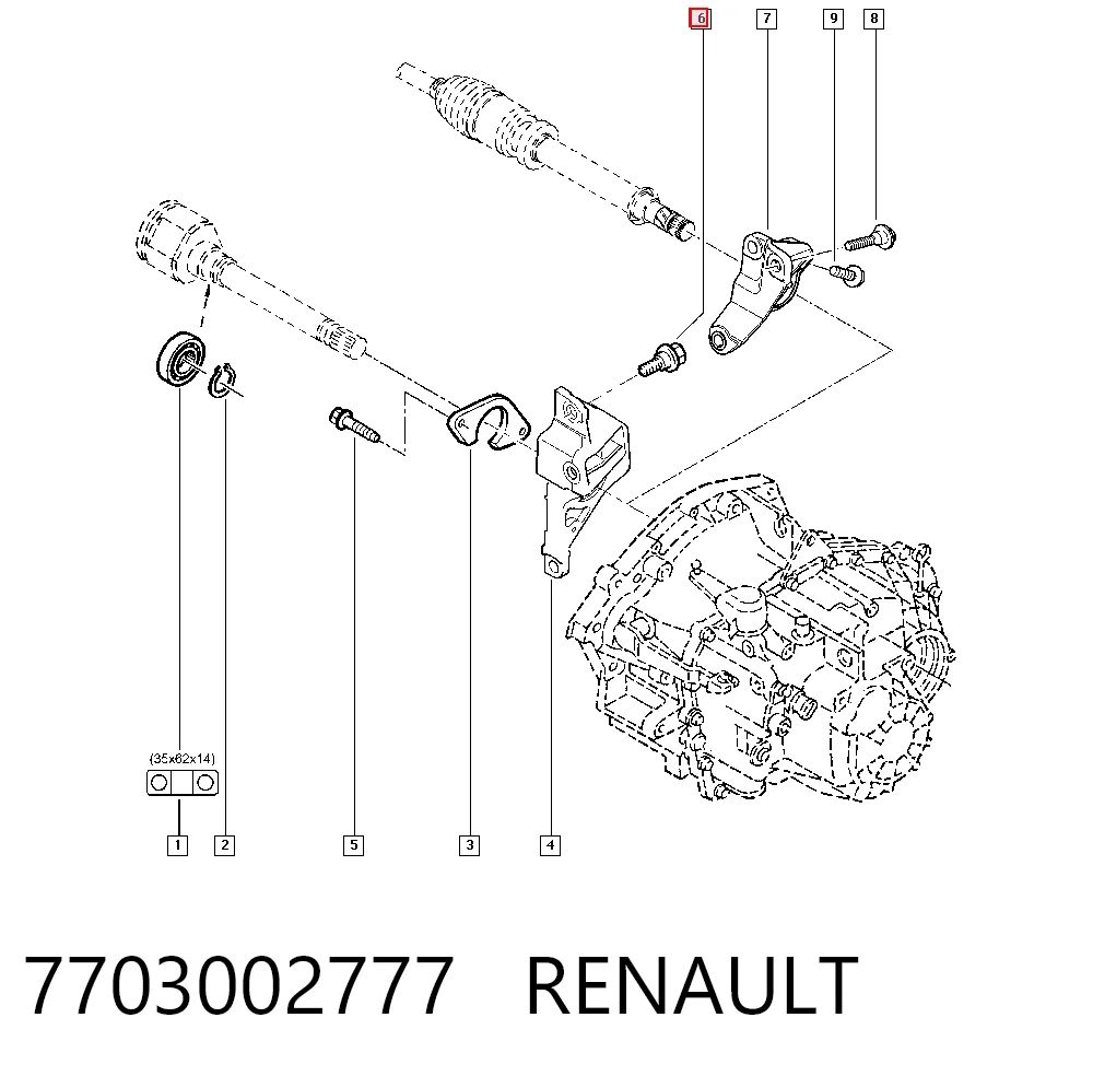 7703002777 Renault (RVI)