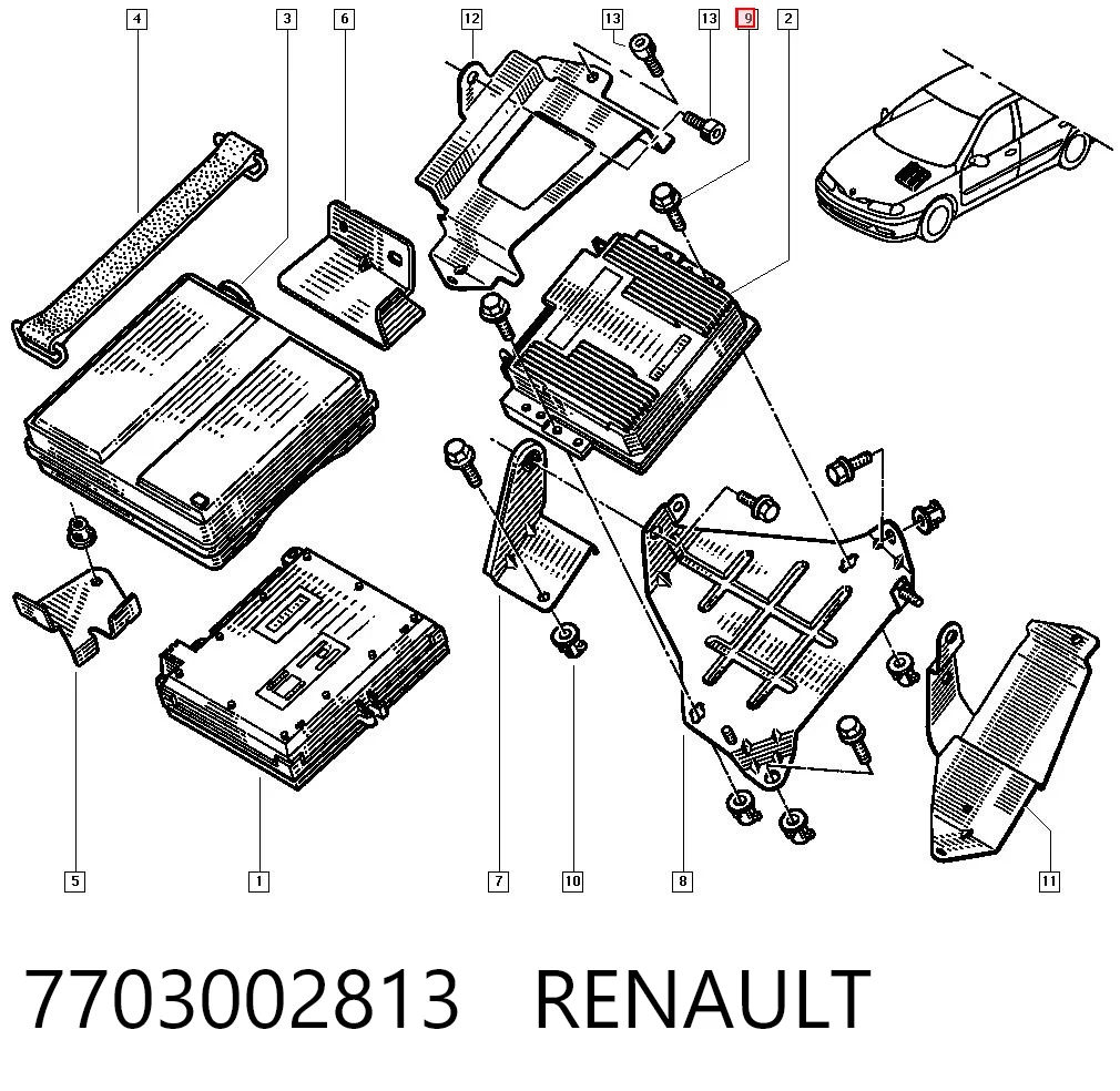 7703002813 Renault (RVI)