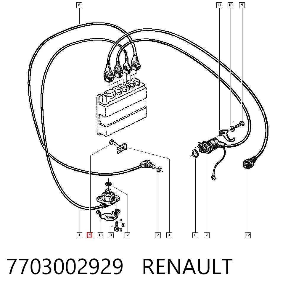 7703002929 RENAULT
