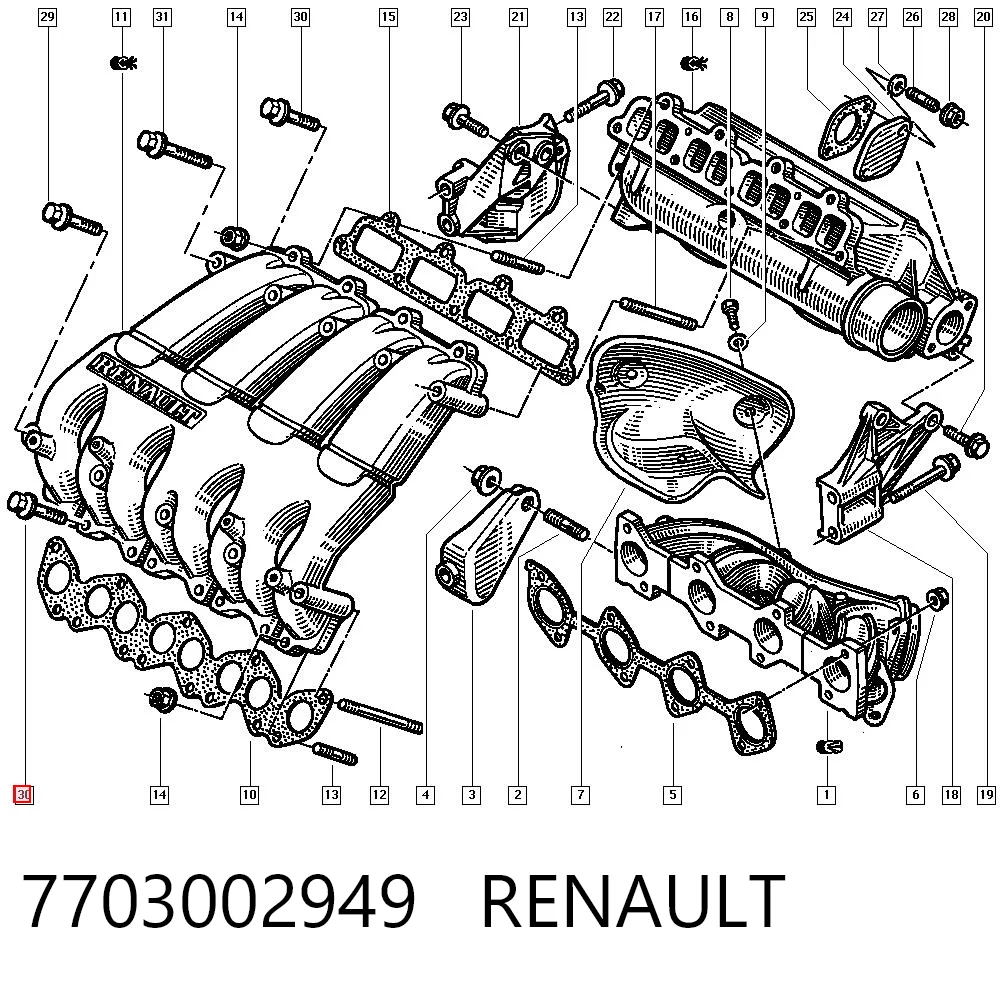 7703002949 Renault (RVI)