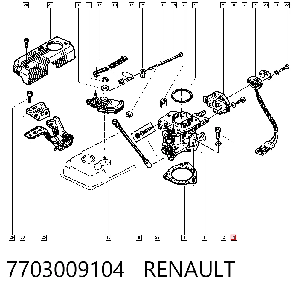 7703009104 Renault (RVI)