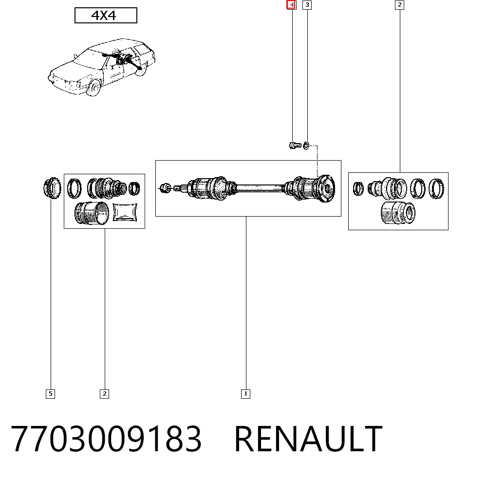 7703009183 Renault (RVI)
