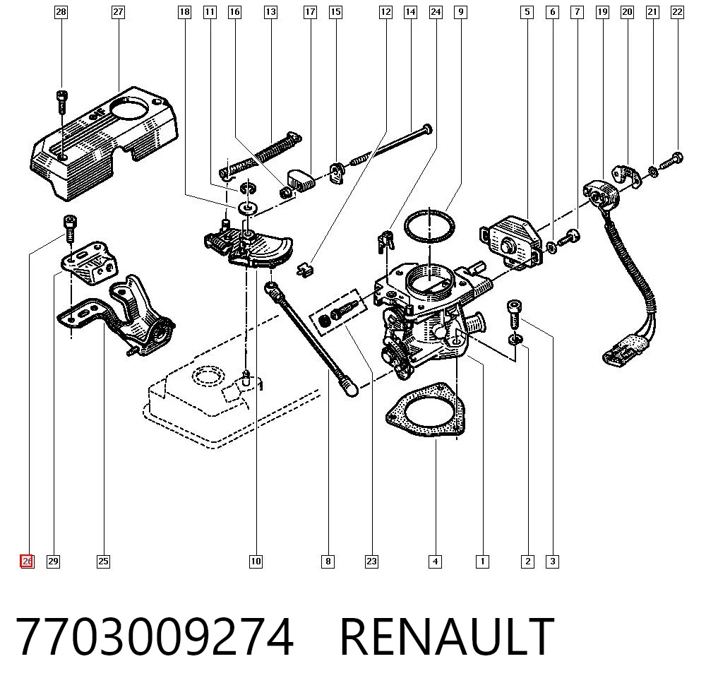 7703009274 RENAULT