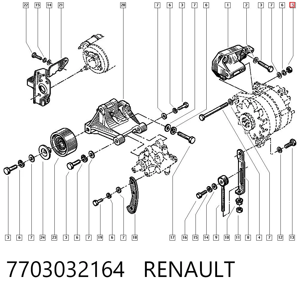 7703032164 RENAULT