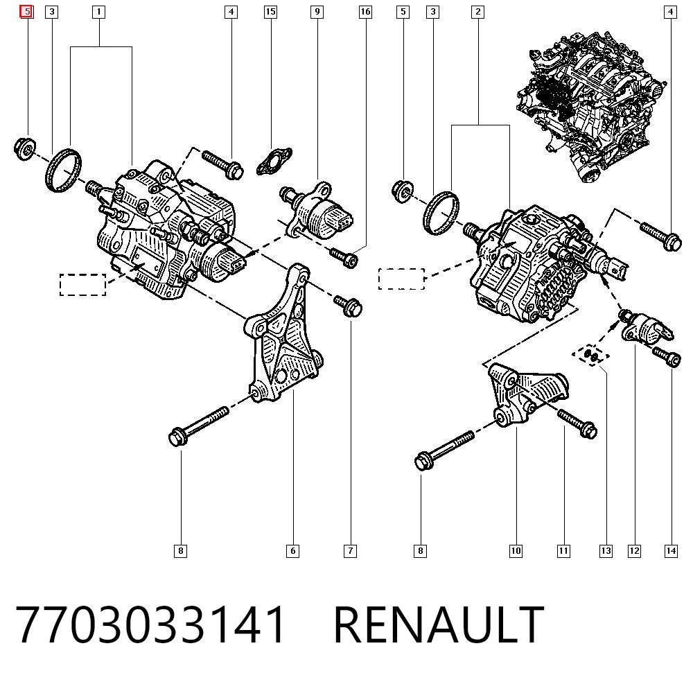 7703033141 Renault (RVI)