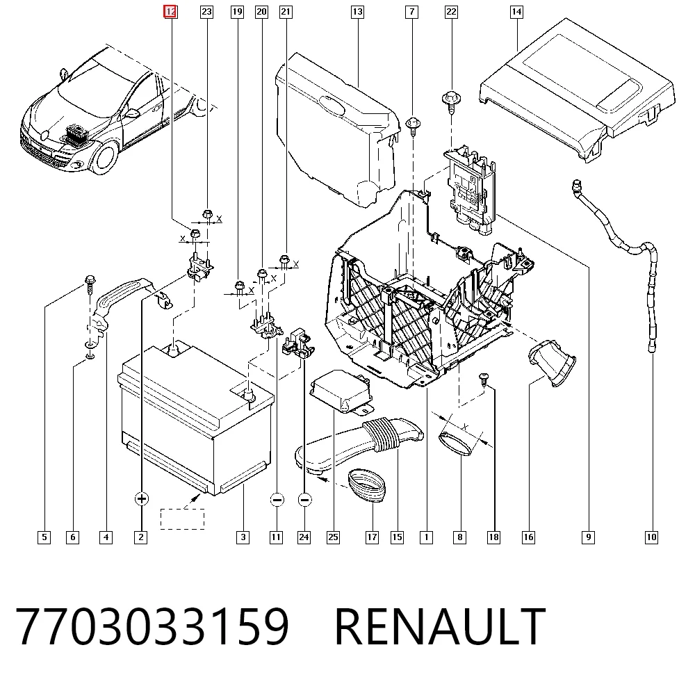 7703033159 Renault (RVI)