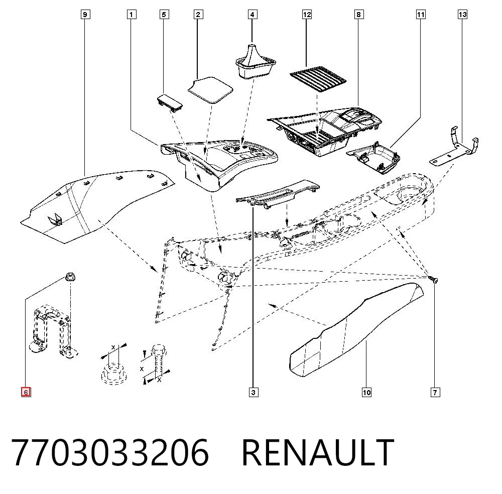 7703033206 Renault (RVI)