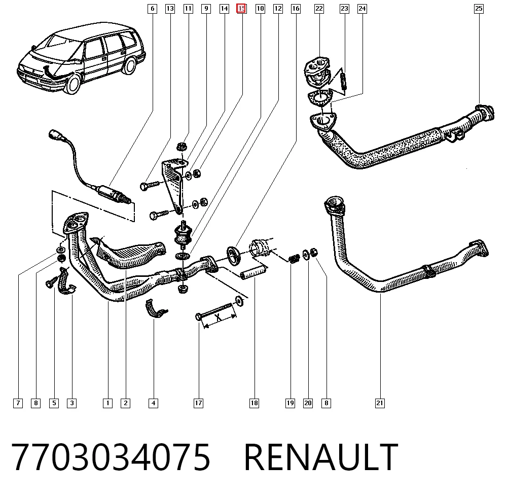 7703034075 Renault (RVI)