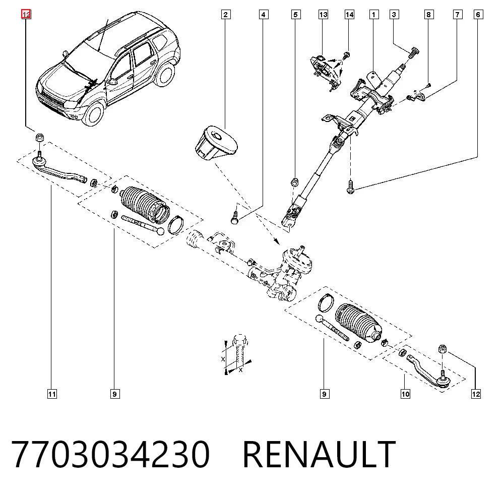 7703034230 Renault (RVI)