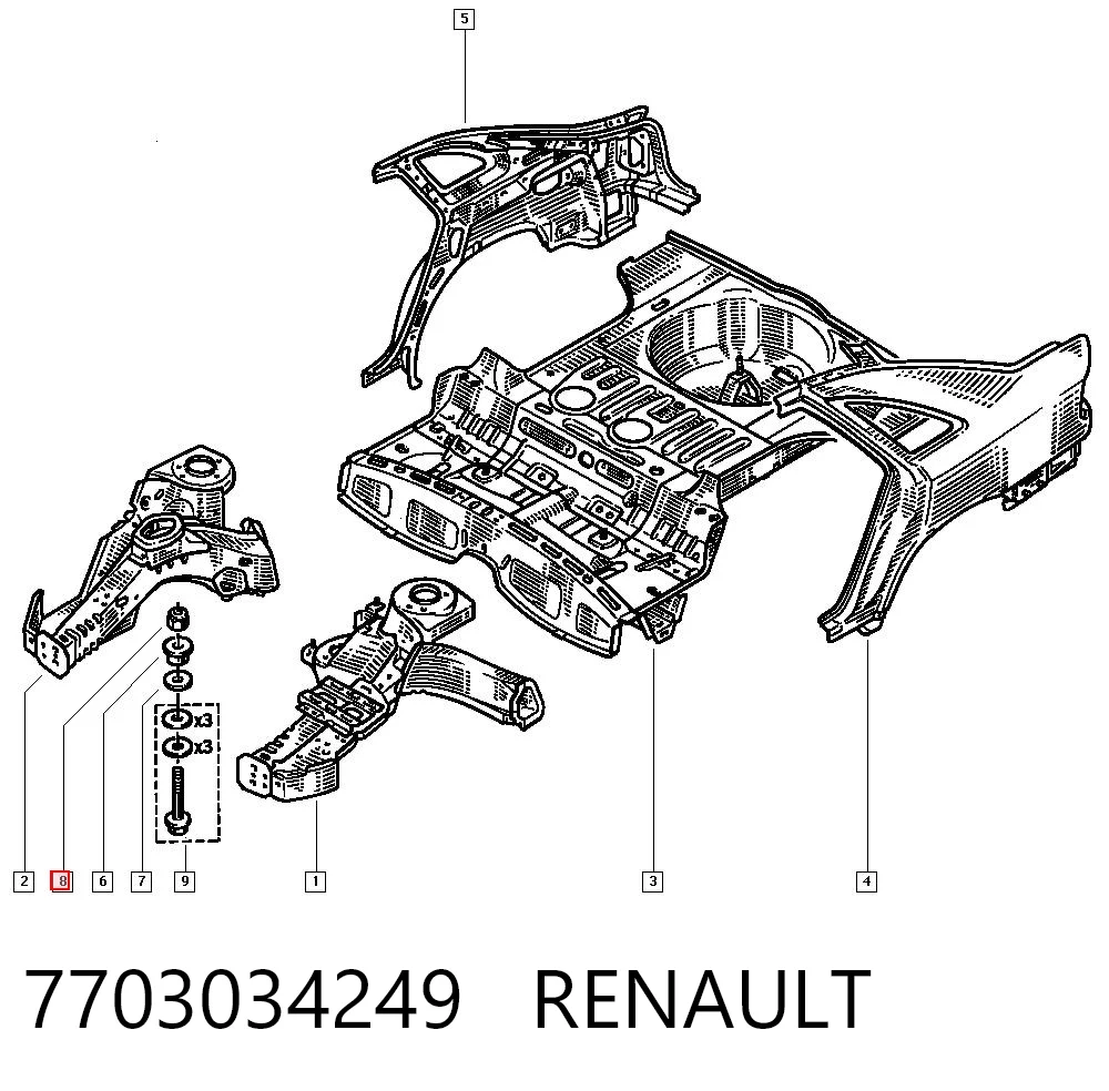 7703034249 Renault (RVI)