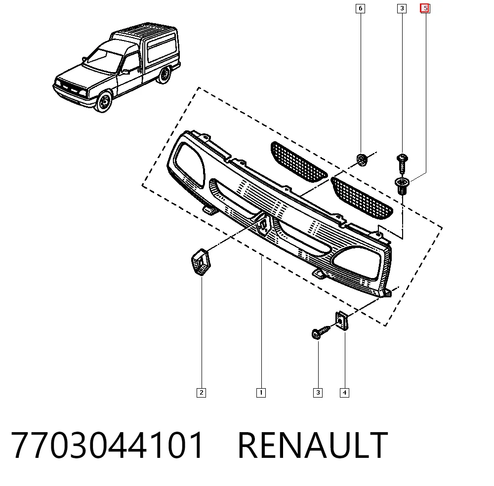 7703044101 Renault (RVI)