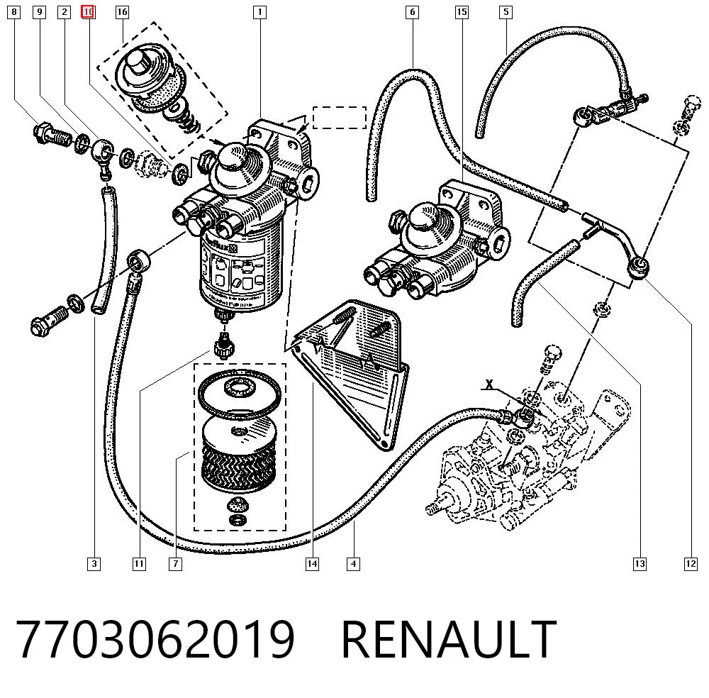 7703062019 Renault (RVI)