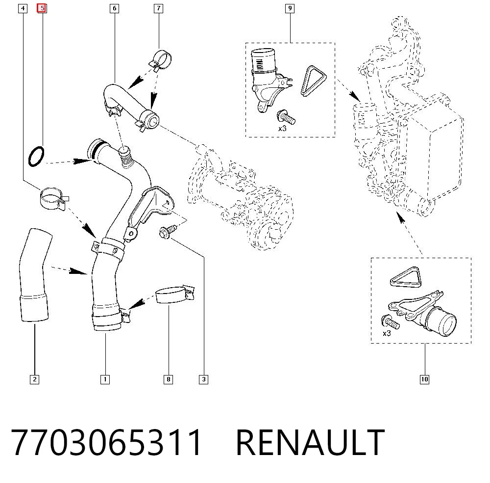7703065311 Renault (RVI)