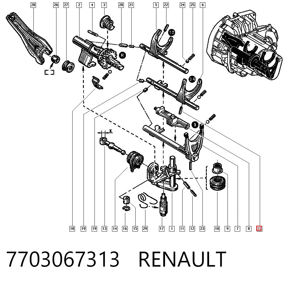 7703067313 Renault (RVI)