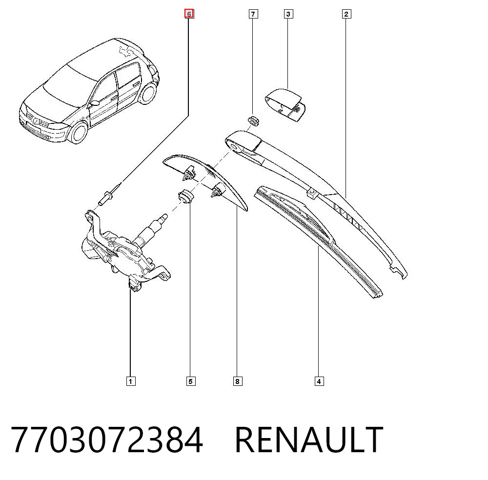 7703072384 Renault (RVI)