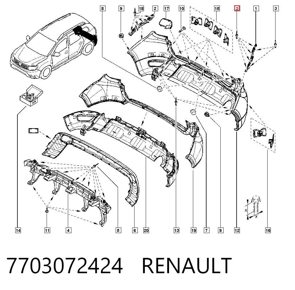 7703072424 Renault (RVI)