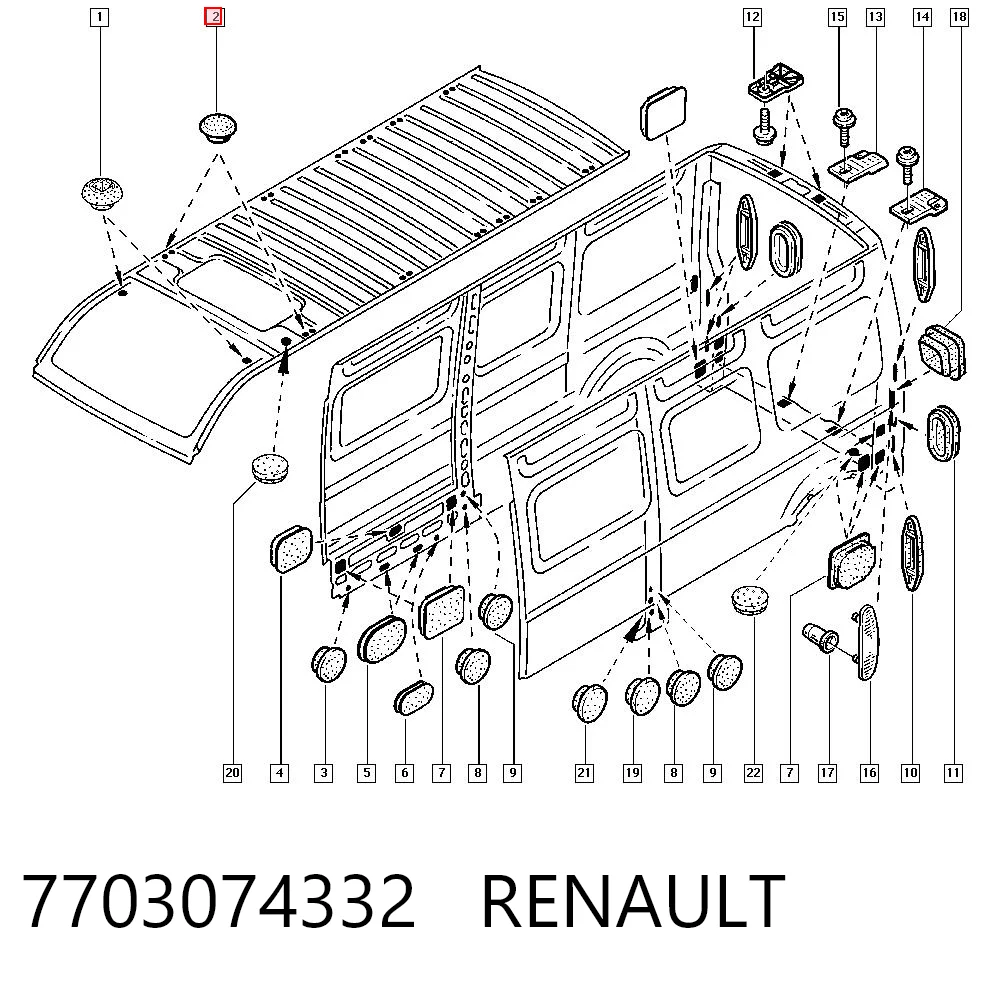 7703074332 Renault (RVI)