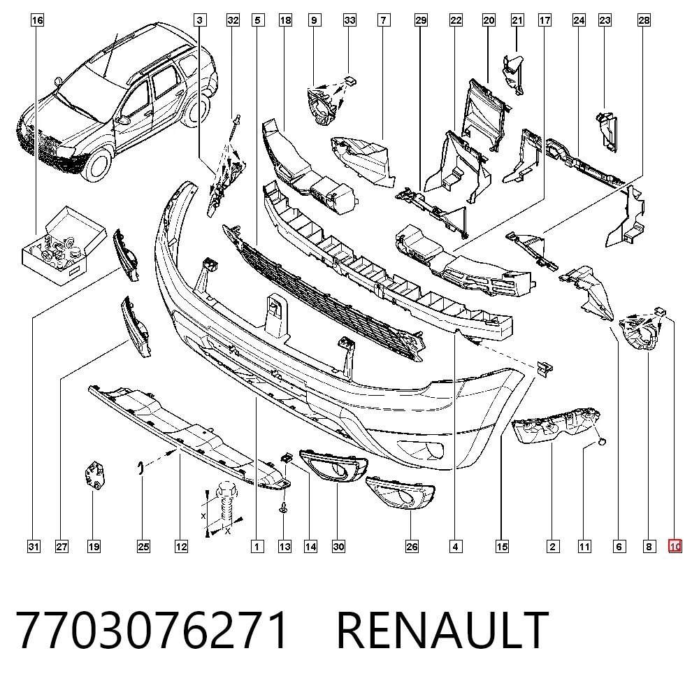 7703076271 Renault (RVI)
