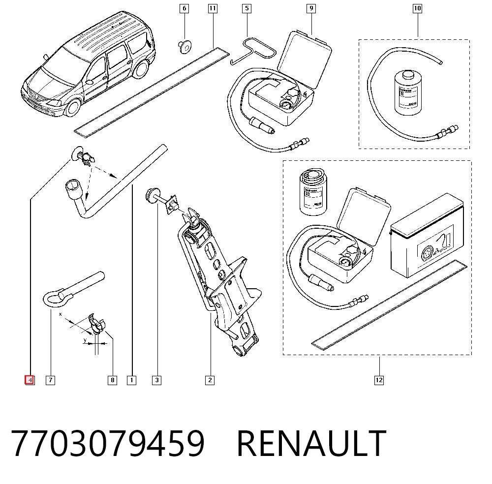 7703079459 Renault (RVI)