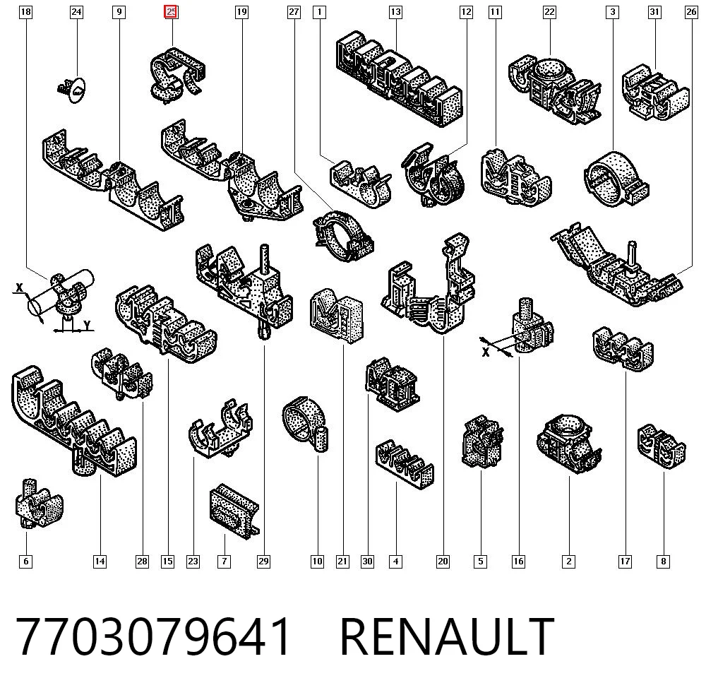 7703079641 RENAULT