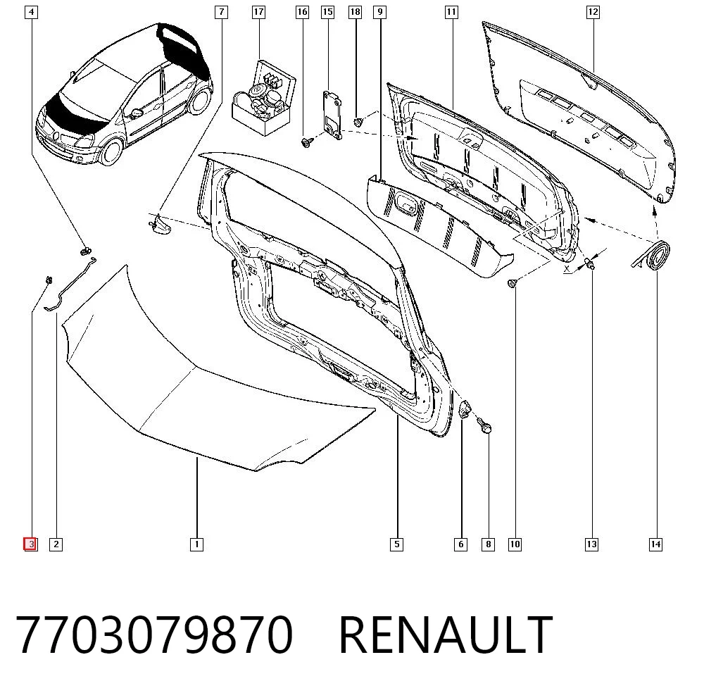 7703079870 Renault (RVI)