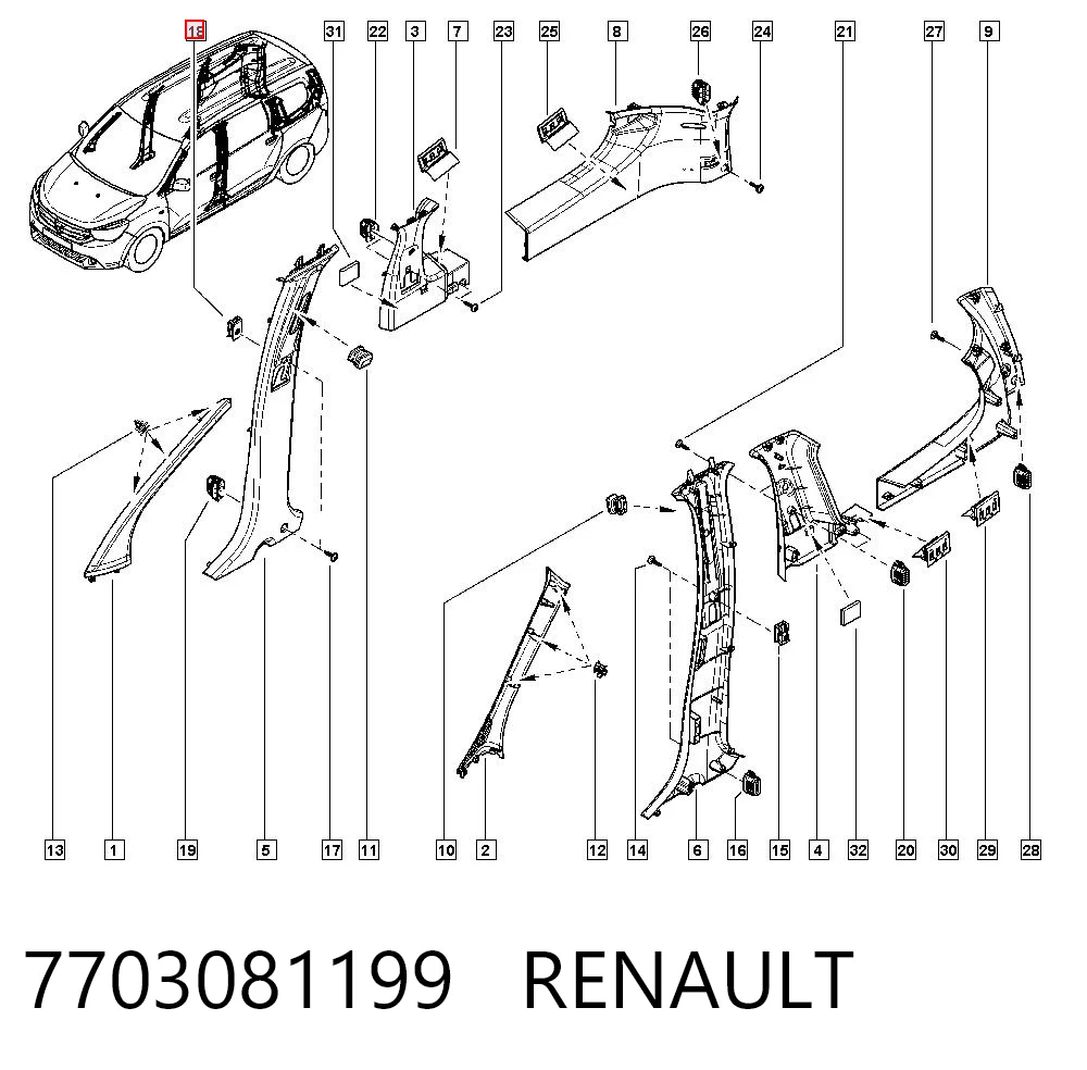 7703081199 Renault (RVI)