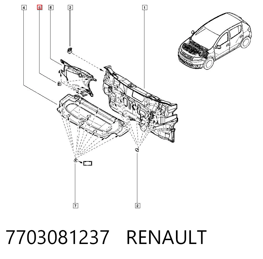 7703081237 Renault (RVI)