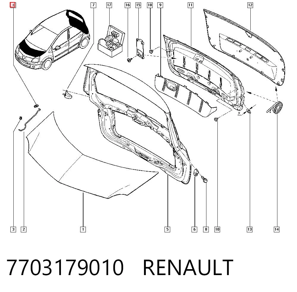 7703179010 Renault (RVI)