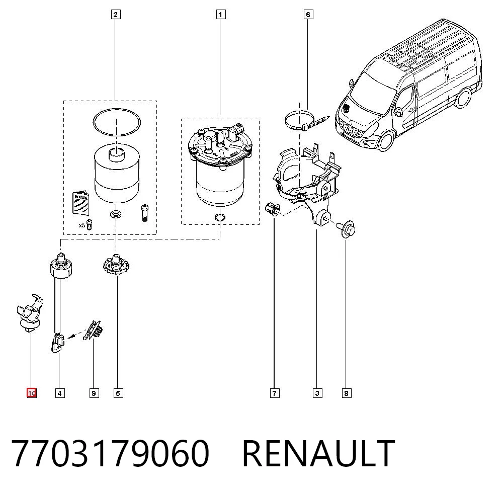 7703179060 Renault (RVI)