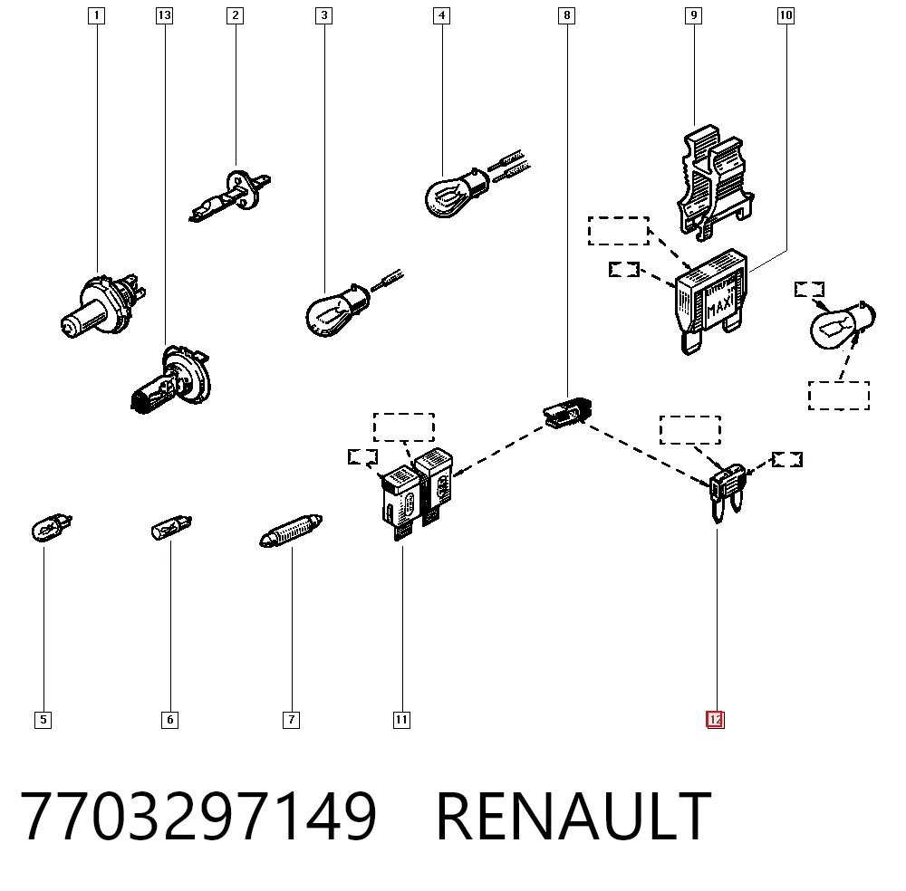 7703297149 Renault (RVI)