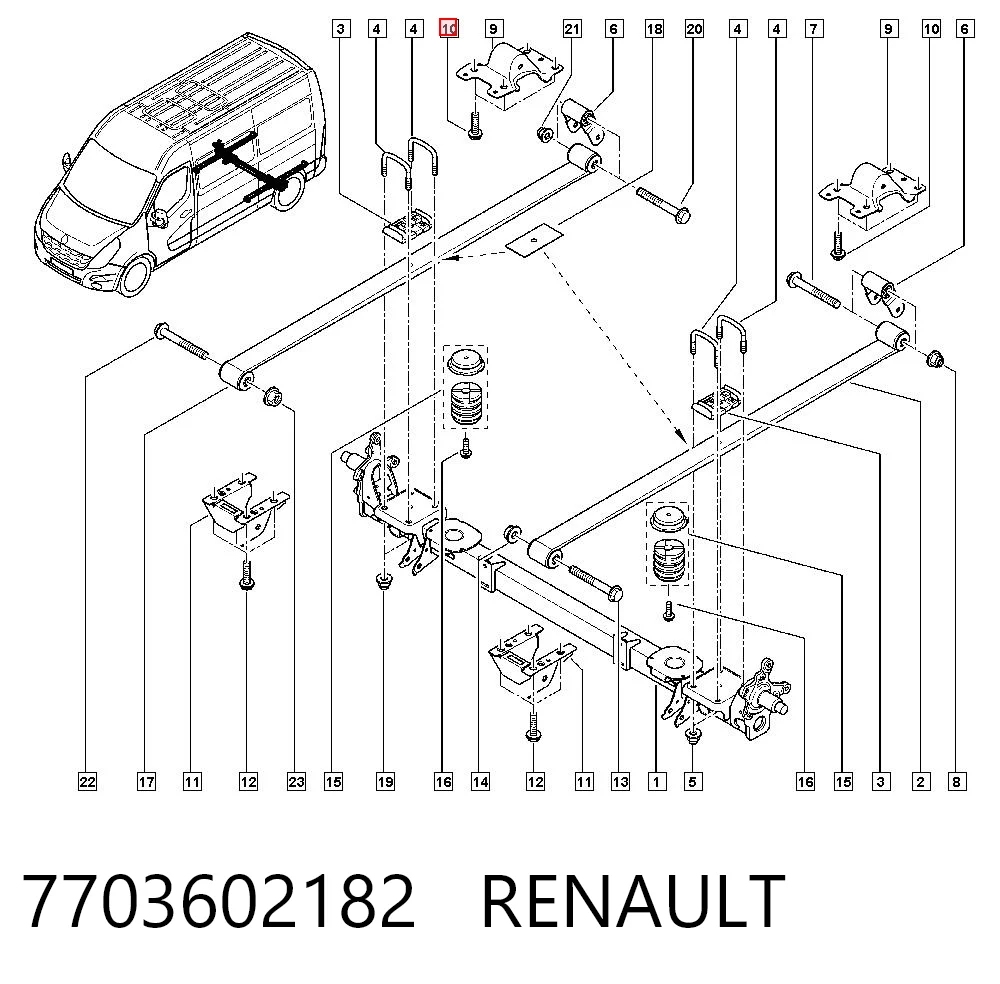 7703602182 Renault (RVI)