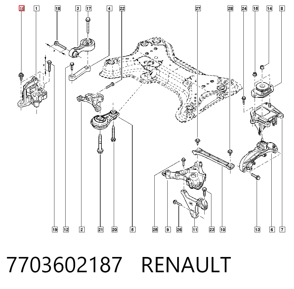 7703602187 Renault (RVI)