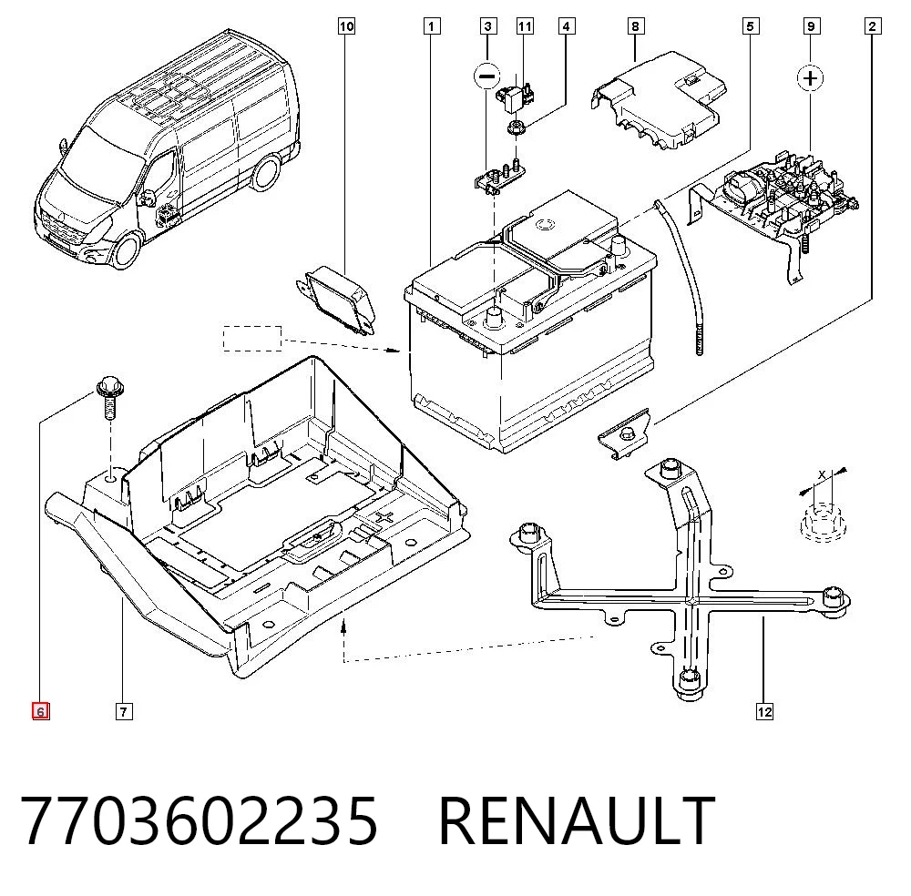 7703602235 Renault (RVI)
