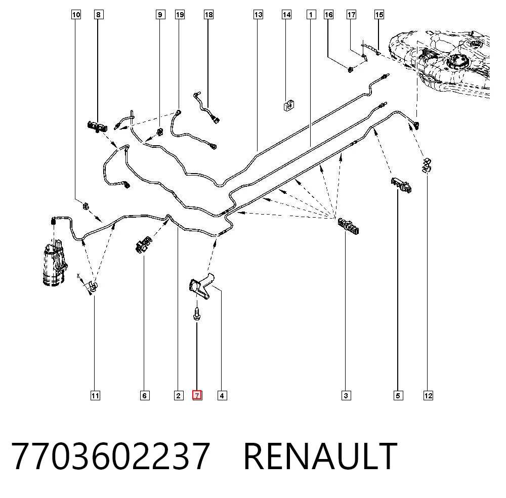 7703602237 Renault (RVI)