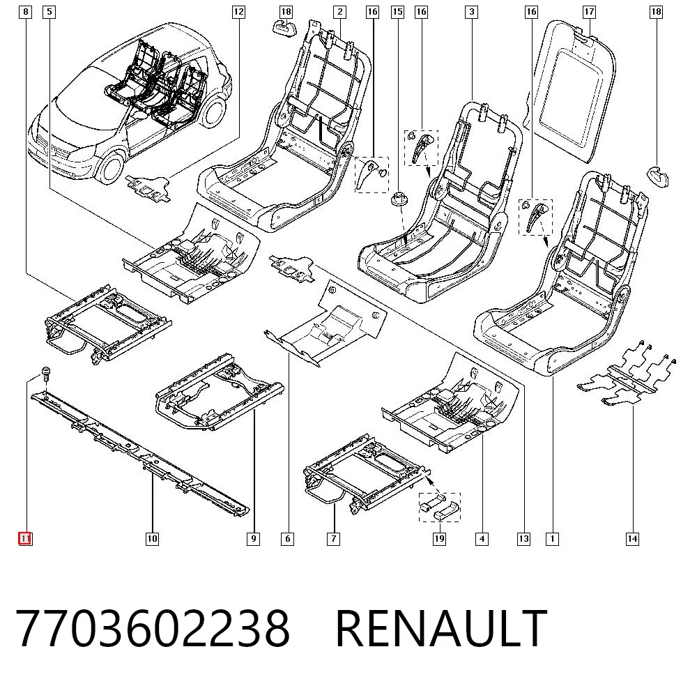 7703602238 Renault (RVI)