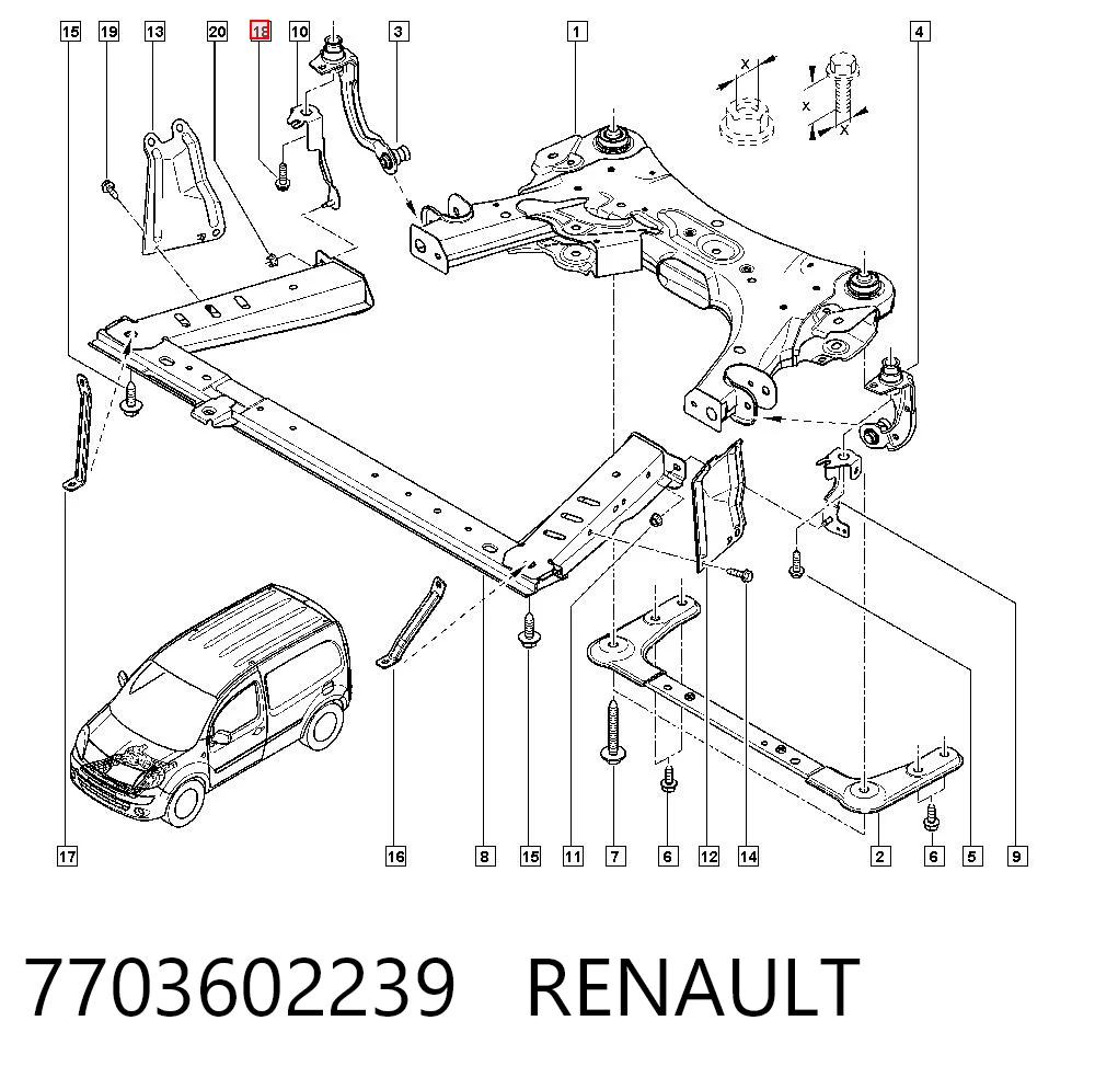 7703602239 Renault (RVI)