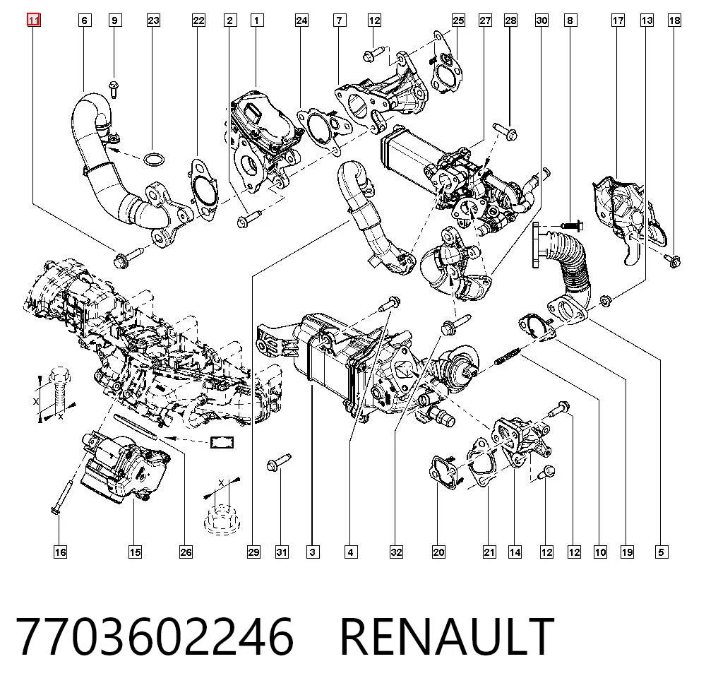 7703602246 Renault (RVI)