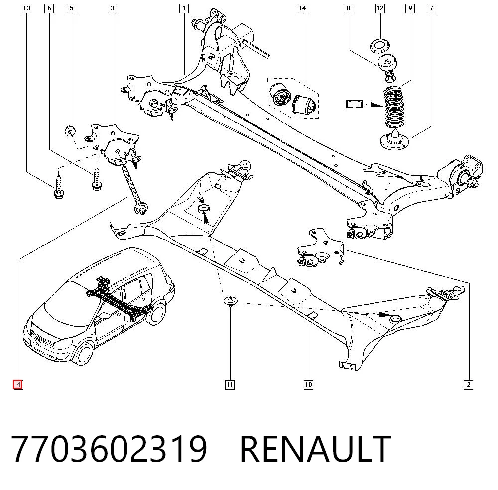 7703602319 Renault (RVI)