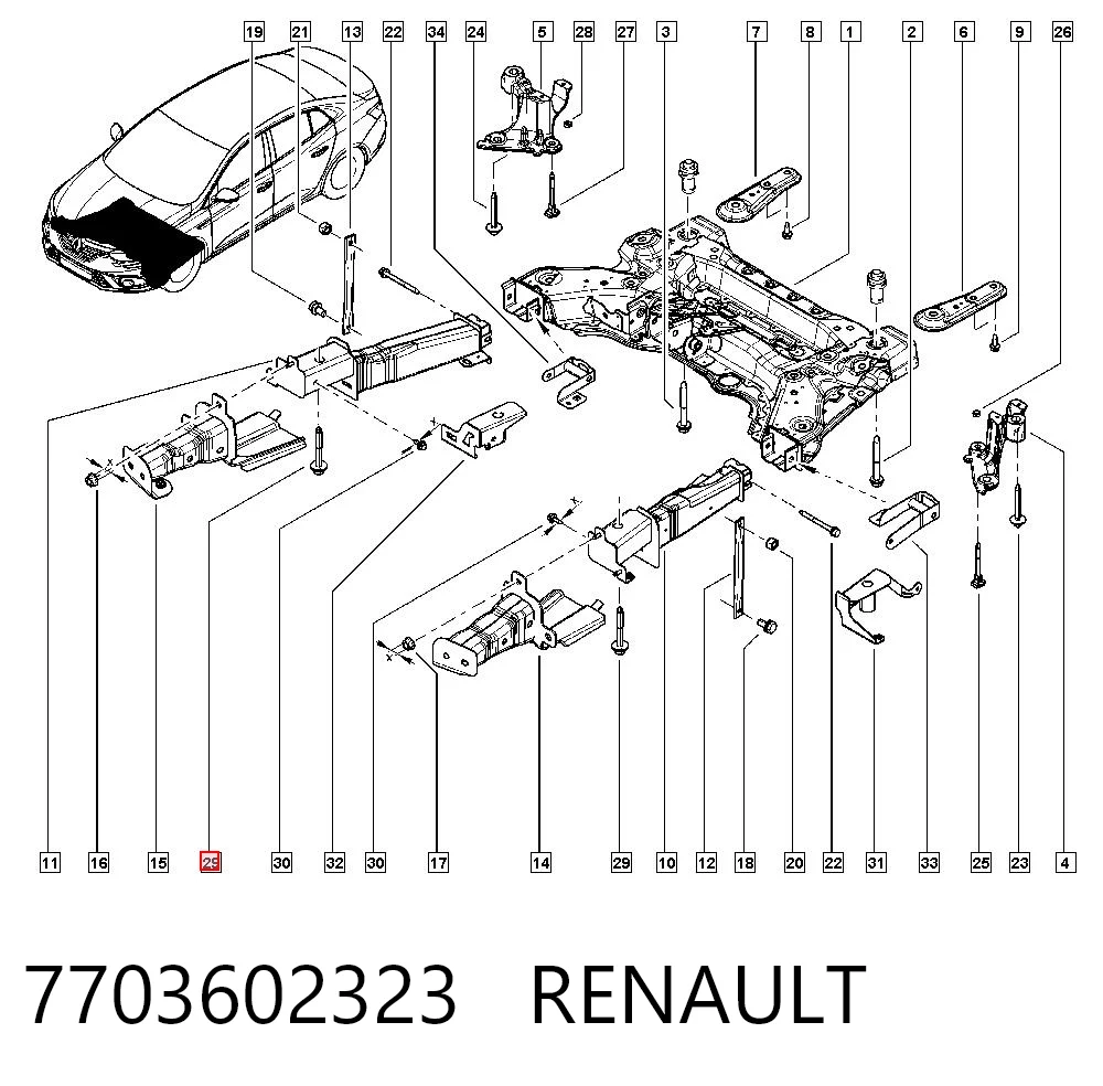 7703602323 Renault (RVI)