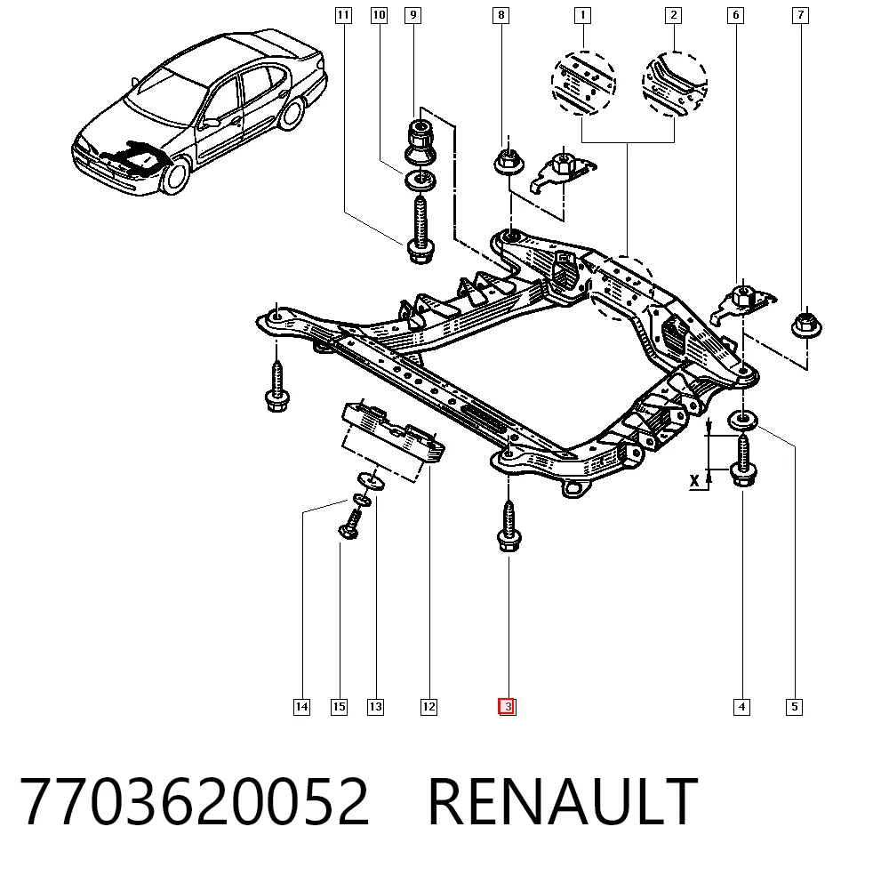 7703620052 Renault (RVI)
