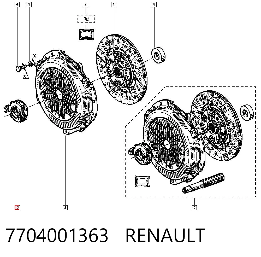 7704001363 Renault (RVI)