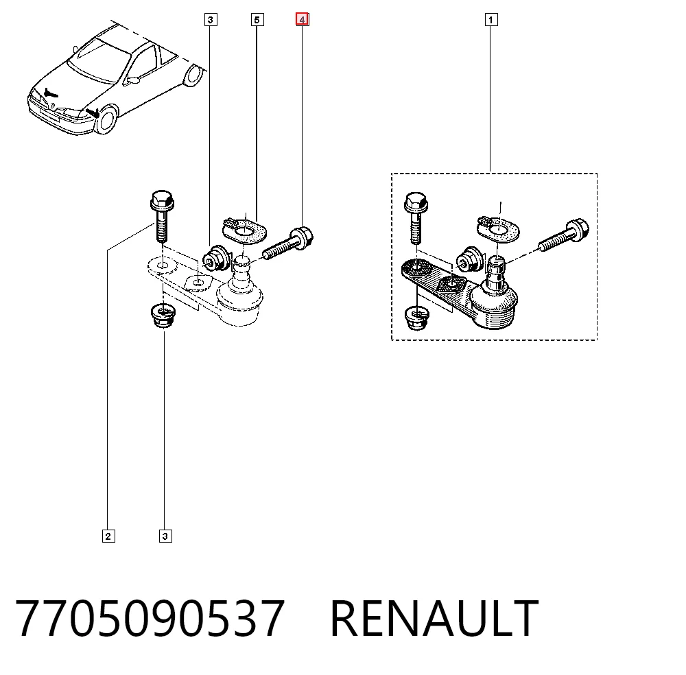 7705090537 Renault (RVI)