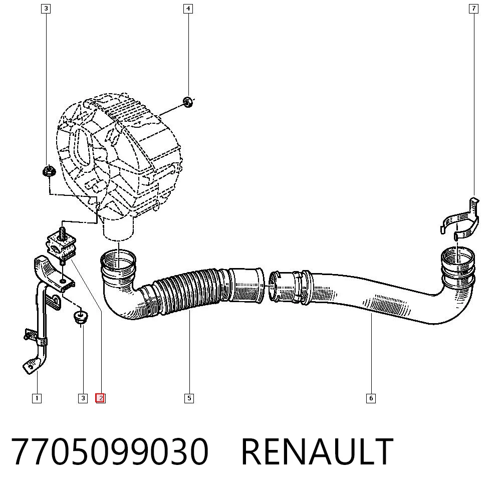 7705099030 Renault (RVI)